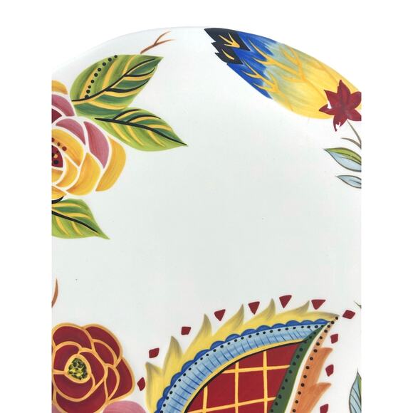 Eva Mendes VIDA Rose Print for ESPANA 11 " Dinner Plate-Excellent to Mint! - Picture 3 of 7